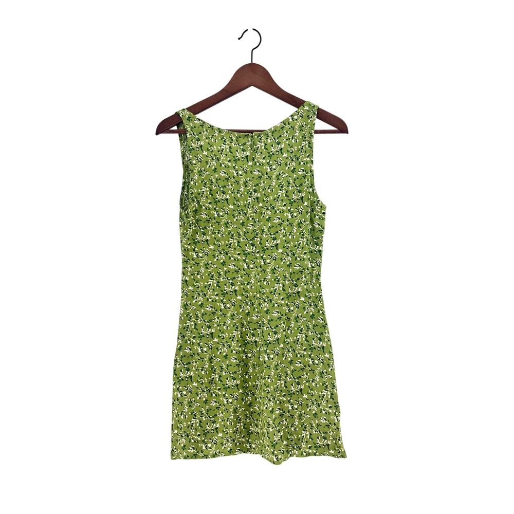 Reformation Noha Dress in Samantha green 2 - Picture 3 of 9